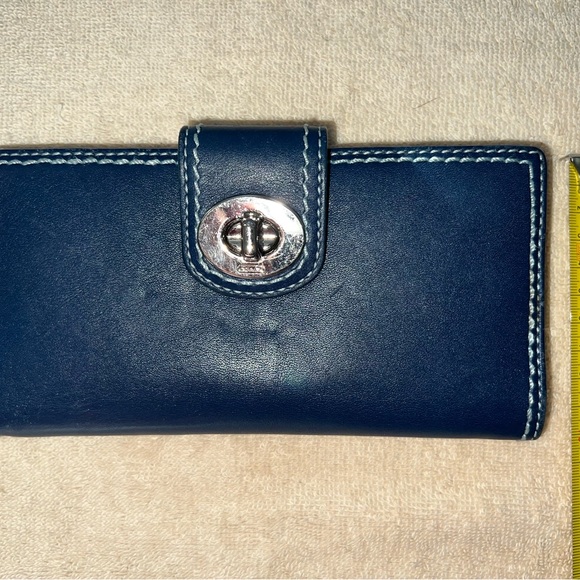 Coach  Turnlock Bi-Fold Wallet - Picture 1 of 9